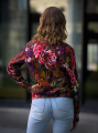 Bluza Basic - Burgundowy gaj
